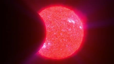 Eclipse-Solar-Sol-Luna-Planeta-Tierra-Espacio-Sistema-Cósmico-4k